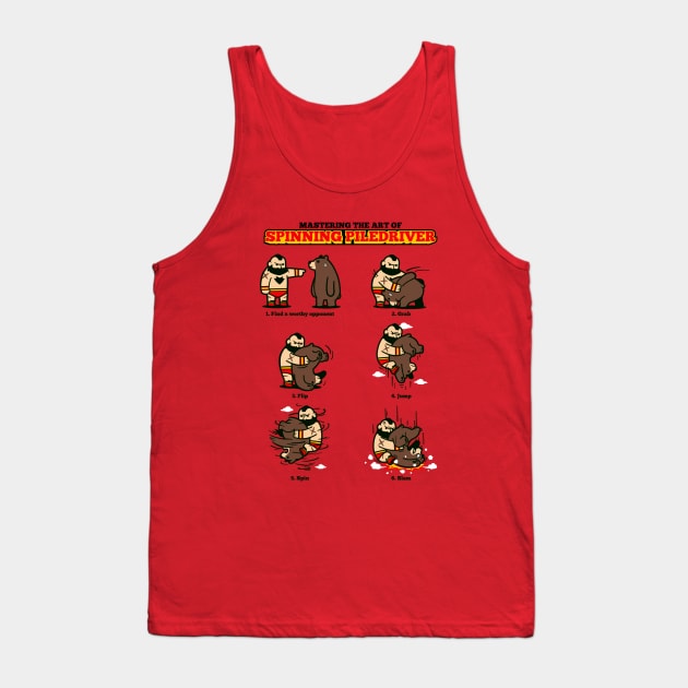 Piledriver Tutorial Tank Top by oktobear